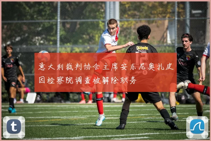 意大利裁判协会主席安东尼奥扎皮因检察院调查被解除职务